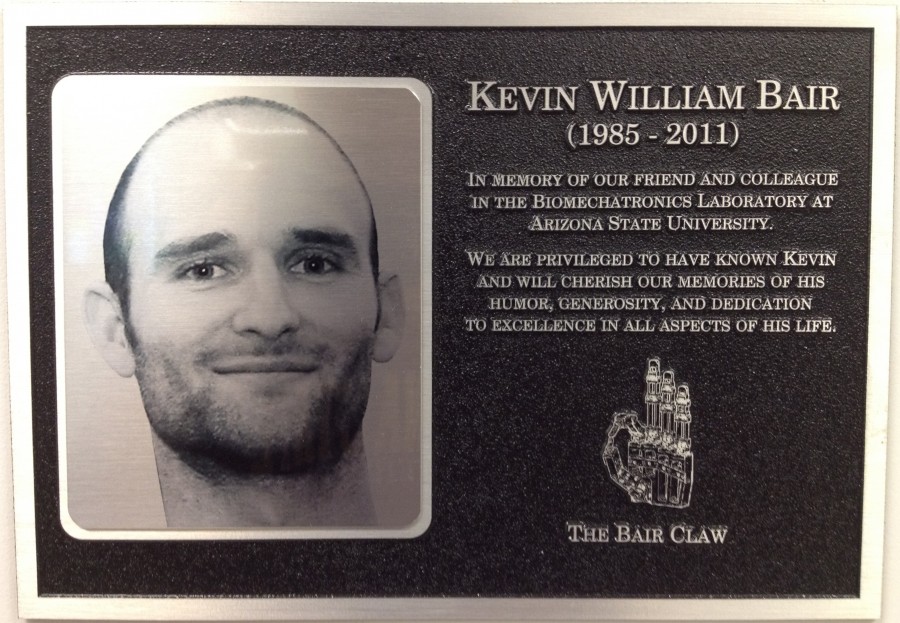 Kevins Memorial Plaque_022912